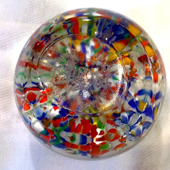 Gentile Art glass paperweight millefiori E… - Picture 8 of 10
